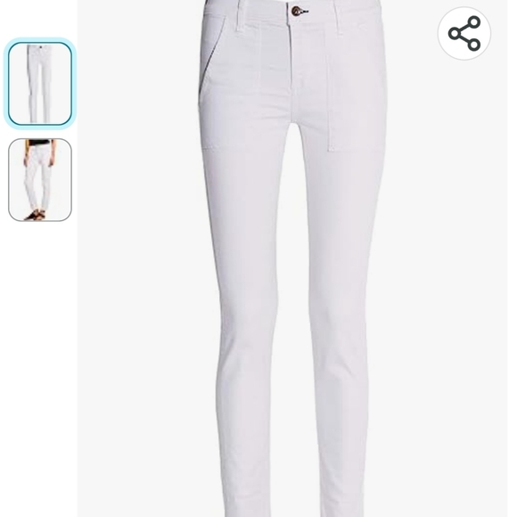 Rag & Bone The Dre Carpenter Jeans in Aged Bright White 26 NWT - Picture 14 of 14